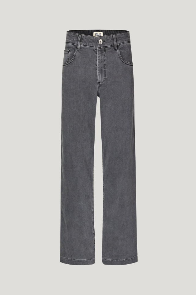 Nicette Jeans Grey Denim  - front image
