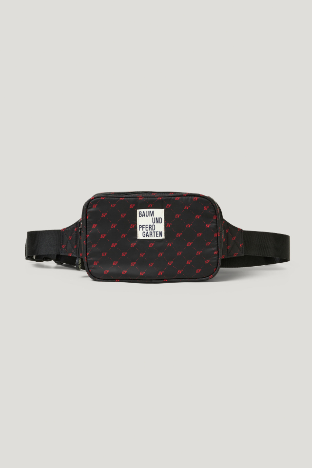 Kimmy Bag Adrenaline Harlequin This is a rectangle shaped waistbag with a extendable strap - front image