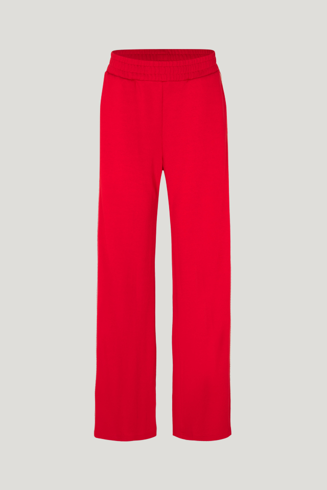 Janka Trousers Adrenaline Rush These soft trousers feature an elasticated waistband, pockets at the sides and back, and raised track stripes down the sides - front image