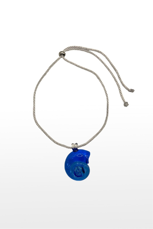 Seashell Long Jewellery True Blue  - front image